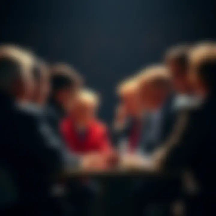 Qanon Followers Discuss Trump's Strategy A group of Qanon followers gathered, discussing Donald Trump's political strategies and their ongoing support for him, with some expressing doubt and others showing enthusiasm.