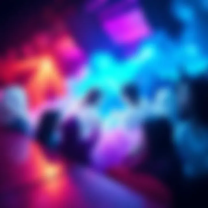 Visual representation of collaboration and community leadership in gaming