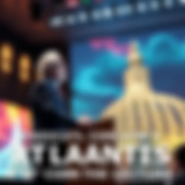 Randall Carlson's Atlantis Lecture A still from Randall Carlson's lecture about Atlantis, featuring him speaking at a podium with visuals in the background.