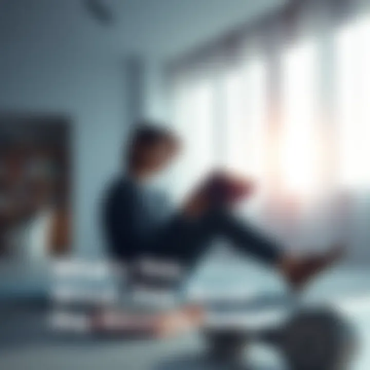 A person sitting with a book, pondering its meaning in a bright room, symbolizing personal growth and understanding in today's society.