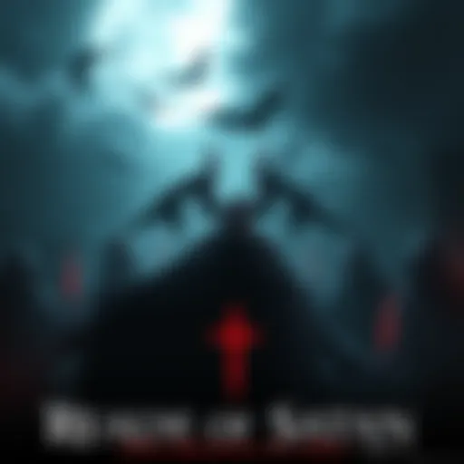 Promotional image for Realm of Satan on Apple TV showing dark themes and suspenseful visuals