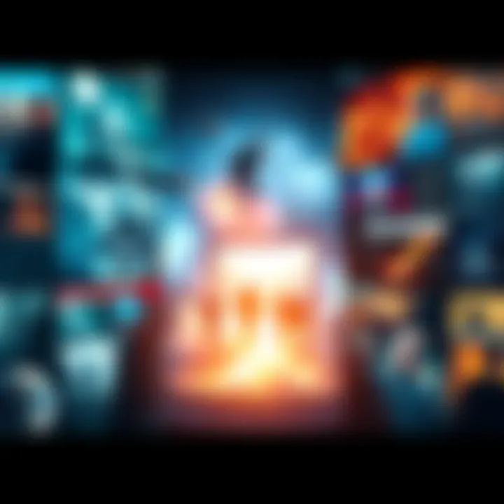 A collage of news headlines and images showcasing different recent events and trends affecting society.