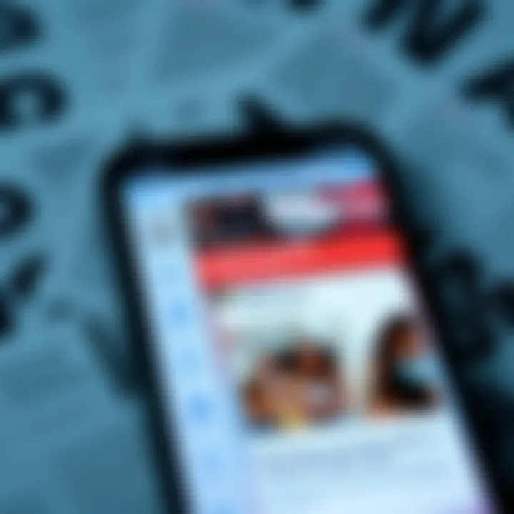 A close-up of a smartphone showing the Reddit user board with a highlighted account named 'Maxwellhill', linking it to Ghislaine Maxwell, with news articles in the background.