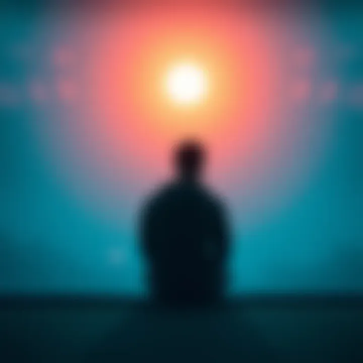 A person sitting alone, looking thoughtful, symbolizing reflection and personal growth after overcoming addiction