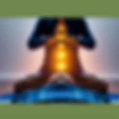 Reiki Energy Session A person practicing Reiki with hands hovering over another person to channel energy, set in a calm room with soft lighting.