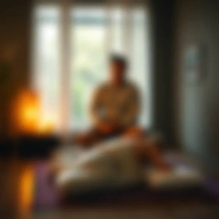 A peaceful Reiki healing session with a practitioner and client in a calming environment.