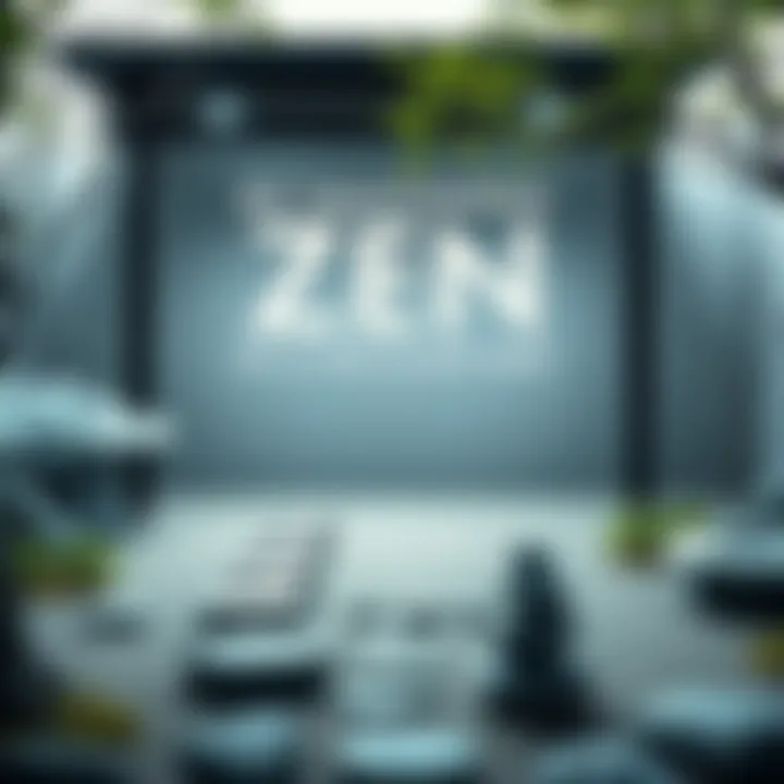 Book Cover of Reimagining Zen Cover of 'Reimagining Zen in a Secular Age' featuring a calm Zen garden with stones and plants