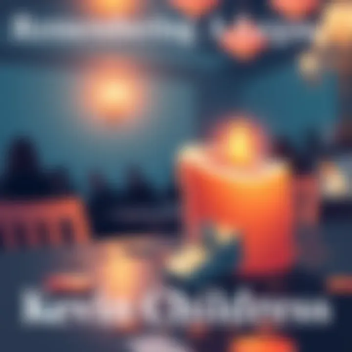 A tribute illustration featuring a candle and a whistle, symbolizing the legacy of whistleblower Kevin Childress