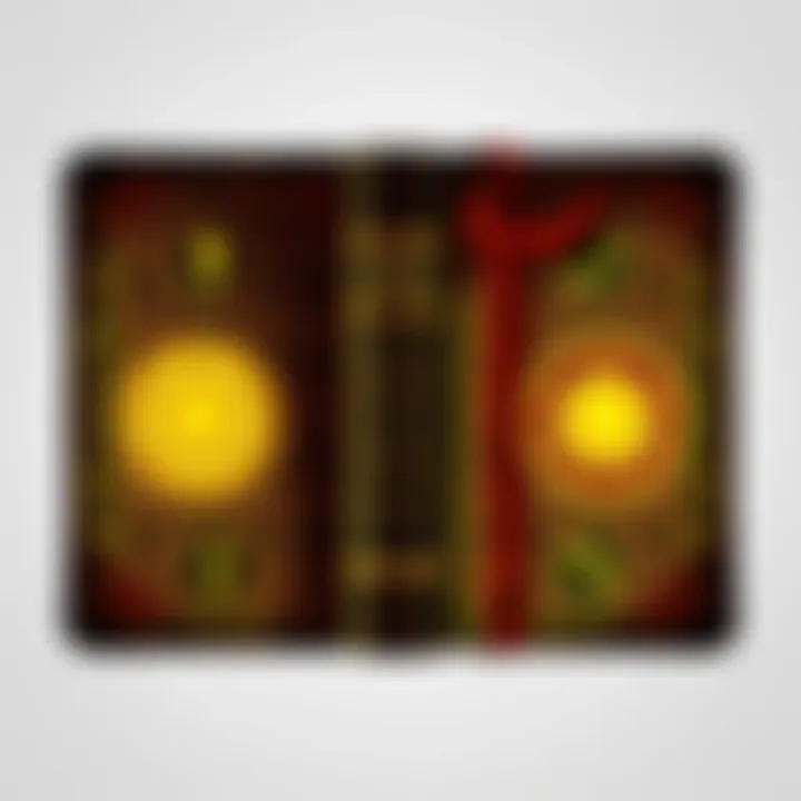 A cover design featuring fake occult themes with Renaissance illustrations and mystical symbols, resembling a fictional book by Dr. John Dee from 1596.