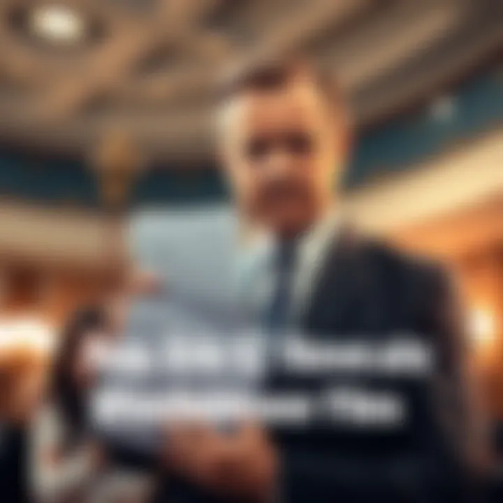 Rep. Eric Burlison holding a list of whistleblower files with a serious expression