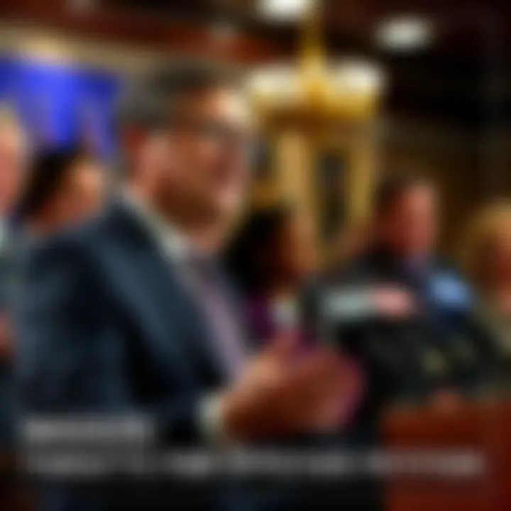 Rep. Massie discusses threats from the White House regarding his Epstein petition at a press conference
