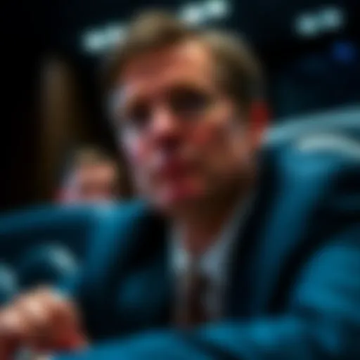 Rep. Tim Burchett attending a classified briefing on UFOs, looking focused and serious.