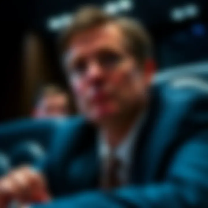 Rep. Tim Burchett attending a classified briefing on UFOs, looking focused and serious.
