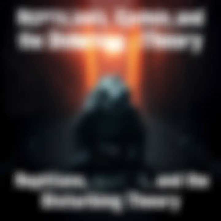 A reptilian figure lurking in a dark alley, hinting at a secretive meeting with high-profile individuals.