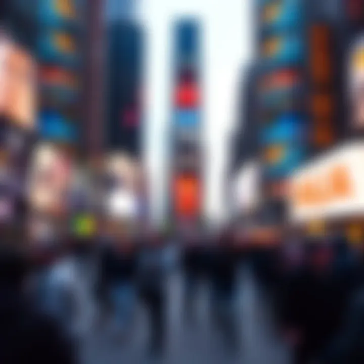 Screenshot showing a claim of a reptilian shapeshifter livestream from Times Square, with chat reactions and comments visible.