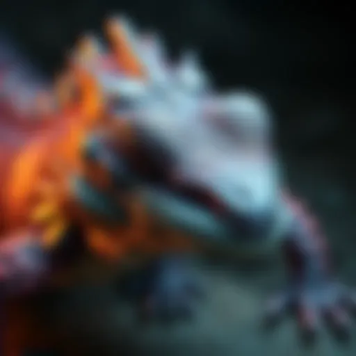 Reptilian Photo Sparks Online Buzz A close-up of a reptilian figure that has caught people's attention on forums