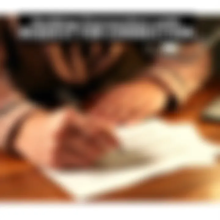 A person writing a letter to Jeffrey Dahmer, expressing their desire to communicate with him. The scene shows a close-up of the letter and a pen on a table.