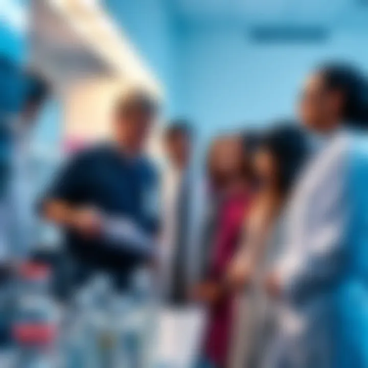 Robert Kennedy discussing autism research findings with a diverse team in a lab setting