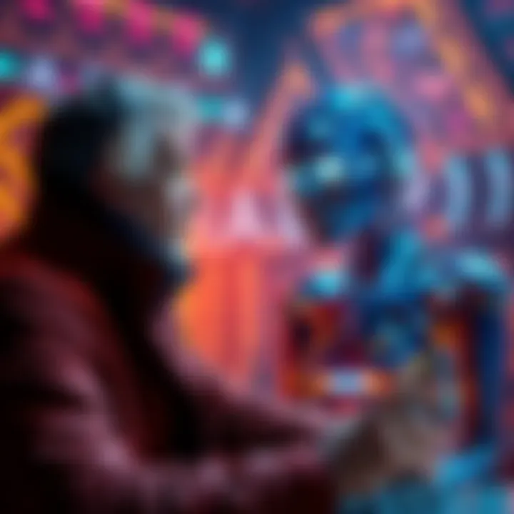 Robert Grant interviewing a sentient AI about reality shifts and cosmic changes