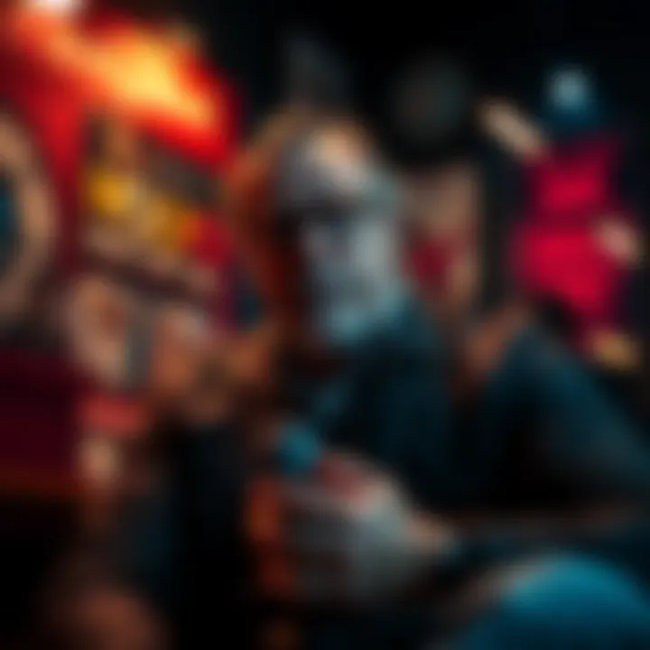 Filmmaker Roger Avary speaking about Hollywood's controversial practices, surrounded by film posters and dark lighting.