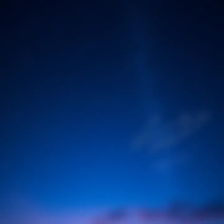 Romantic Night Sky with Stars A romantic night sky filled with twinkling stars, evoking feelings of love and connection. Perfect backdrop for relationship insights.