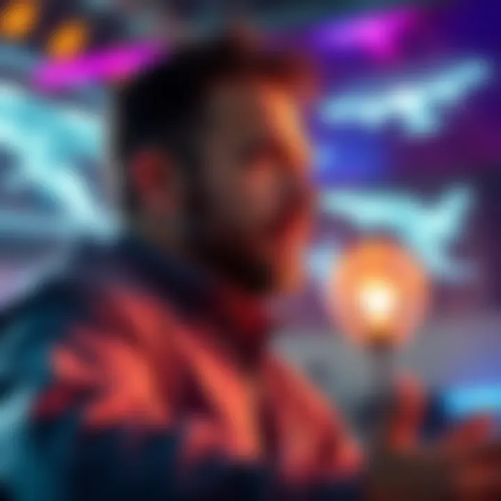 Ross Coulthart during UAP GERB interview Ross Coulthart speaks about unexplained aerial phenomena in an interview setting