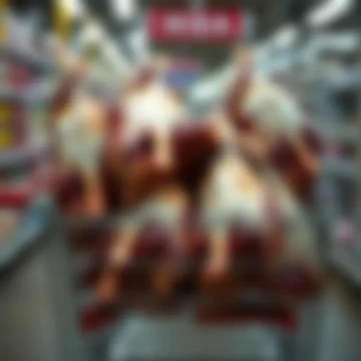 Bags of rotting meat found in an Ikea shopping cart by a cart attendant