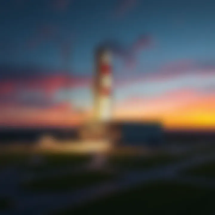 A damaged space launch pad in Russia that has been rendered inoperable for human spaceflight.