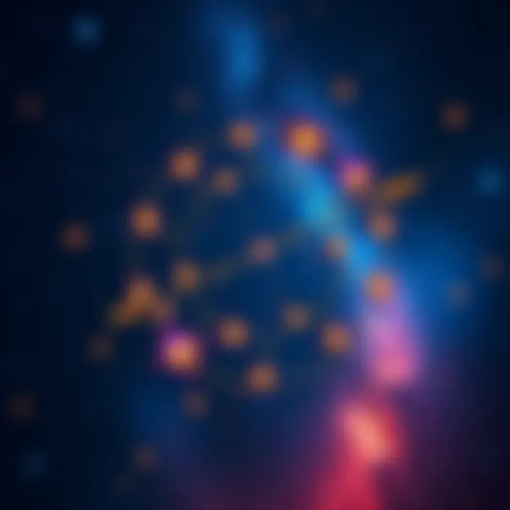 An artistic representation of the Sagittarius constellation with vibrant stars and cosmic elements, symbolizing a world filled with Sagittarius traits.