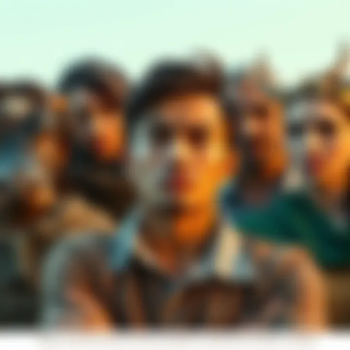 A Sagittarius person looks frustrated while surrounded by family members representing Earth signs: a Taurus mother, a Virgo father, and a Taurus sister. The scene captures the contrast between their g...