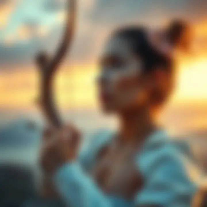 A Sagittarius woman looks thoughtfully into the distance, reflecting on her search for love and meaningful connections with the zodiac signs.