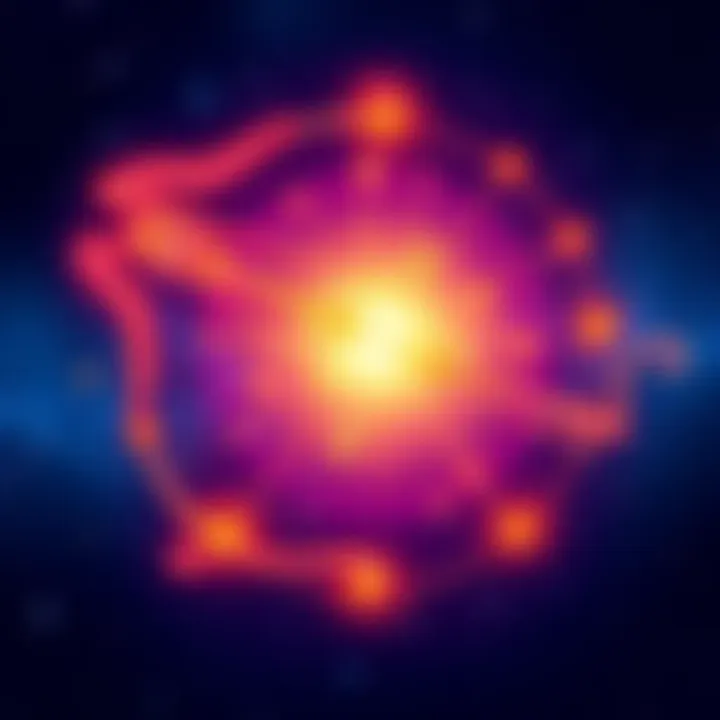 A vibrant representation of the Sagittarius zodiac symbol with stars and constellations in the background, highlighting the unique traits of Sagittarians.