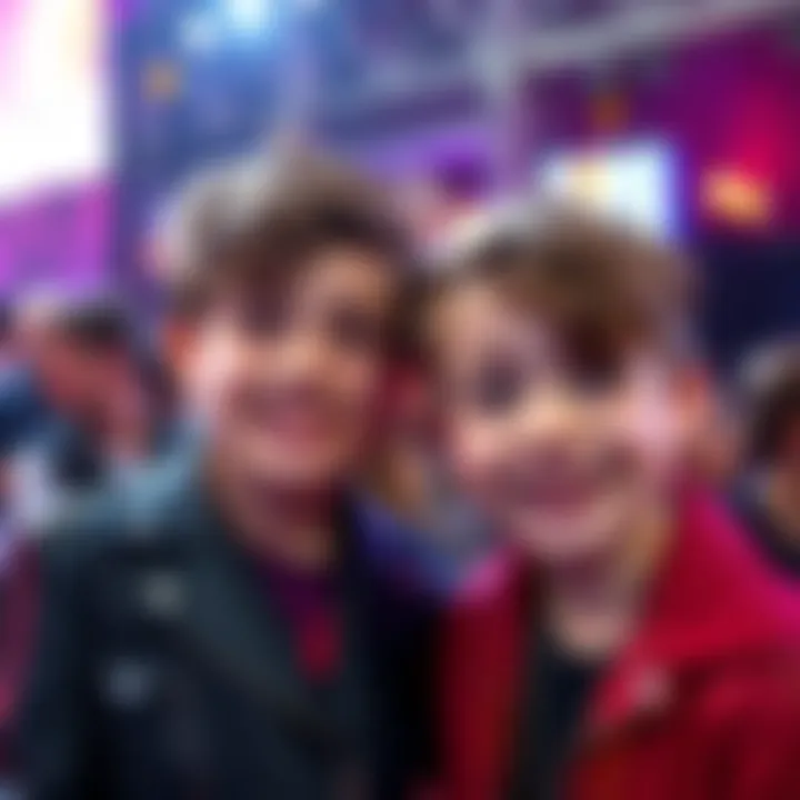 Sam and Colby at Kids' Choice Awards Sam and Colby smiling at the Kids' Choice Awards red carpet event