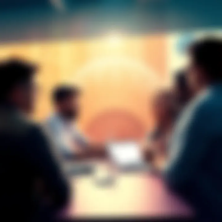 A group of diverse people engaging in a discussion about SASS, emphasizing science and skepticism