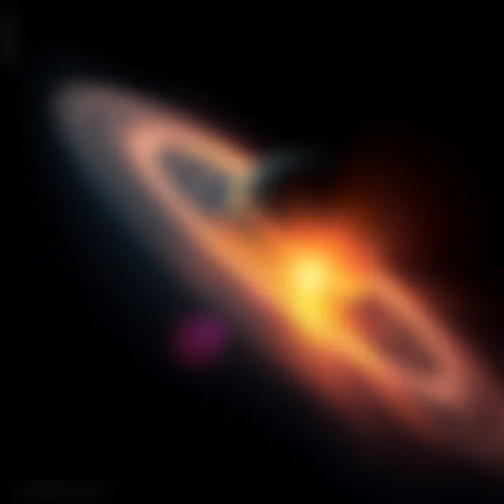 A bright image of Saturn with its stunning rings, symbolizing strength and leadership.