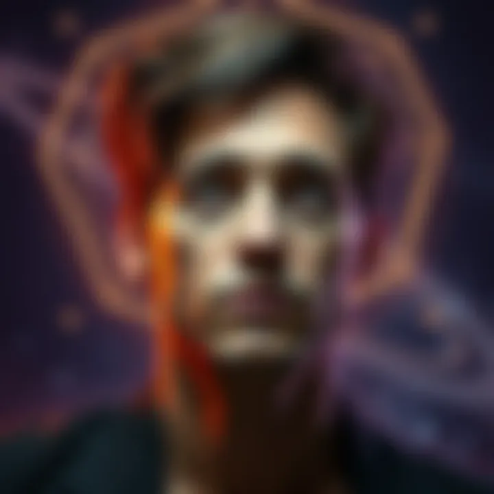 A person looking thoughtful, representing challenges in love and career during Saturn square Venus aspect