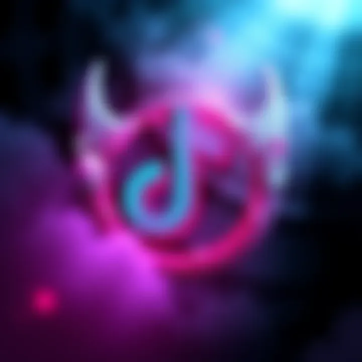 Scientology TikTok Raids A graphic depicting the TikTok logo alongside symbols of Scientology, illustrating the clash between social media and religious beliefs.