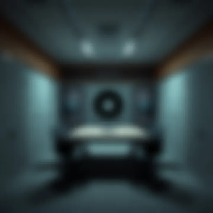 An empty Sensitive Compartmented Information Facility room with a table and chairs, symbolizing the canceled UAP briefing.