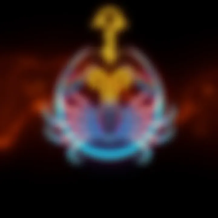 Illustration of the Scorpio zodiac sign alongside the Venus symbol, representing the traits of Scorpios with Venus in Scorpio.