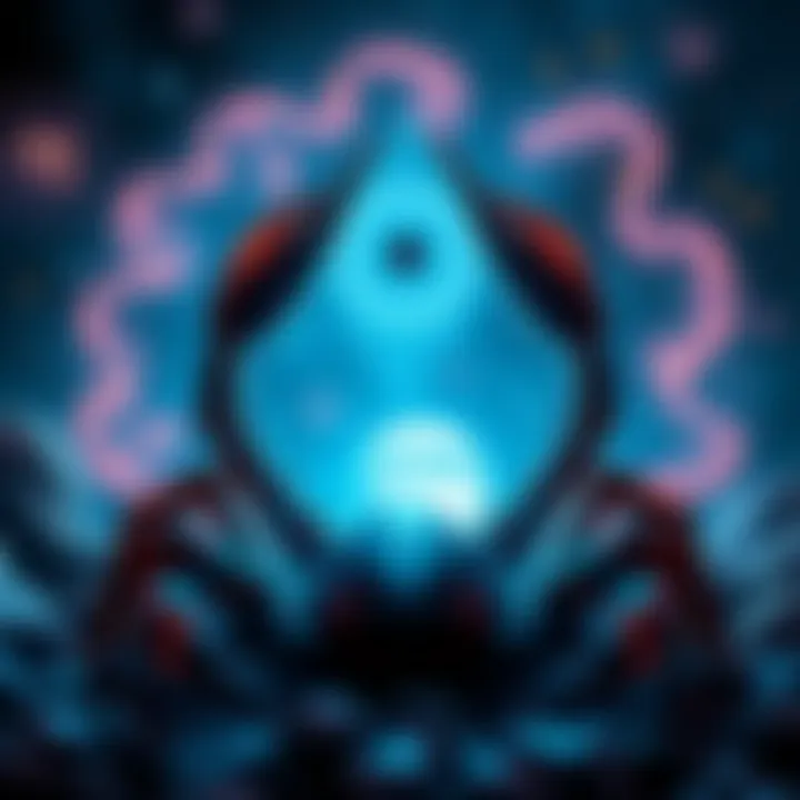 An artistic representation of a Scorpio contemplating their intuition, surrounded by celestial elements symbolizing hidden knowledge and emotional depth.