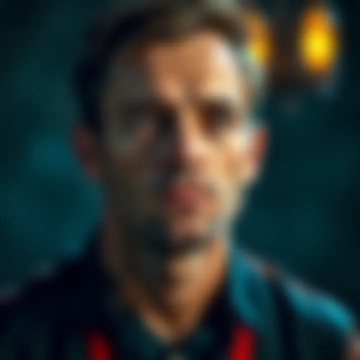 A thoughtful Scorpio man looking contemplative, symbolizing his cautious feelings or possible disinterest in a relationship.