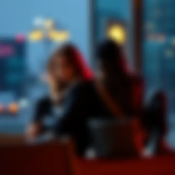 A couple sits apart, with one partner looking upset while the other avoids eye contact, symbolizing the silent treatment in a relationship.