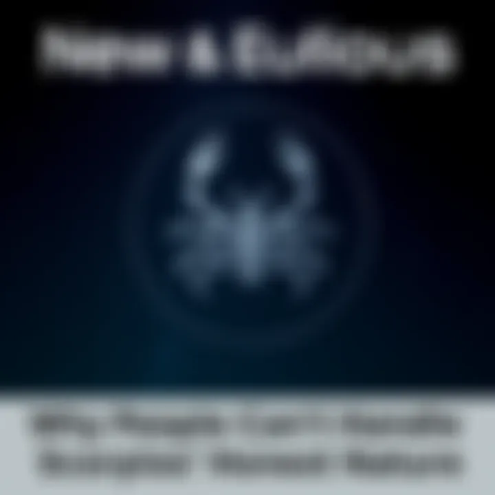 Scorpio Symbol with Stars A Scorpio zodiac symbol set against a starry night sky, representing depth and honesty in nature.