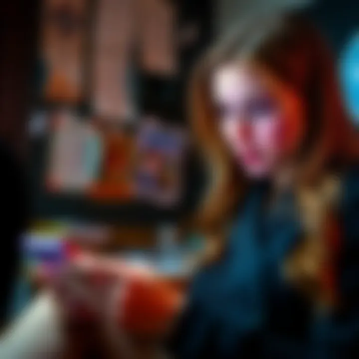 Scorpio Man and Taurus Woman Conversation A Taurus woman looks confused while texting a Scorpio man. Their messages show mixed signals, highlighting her uncertainty about their friendship.