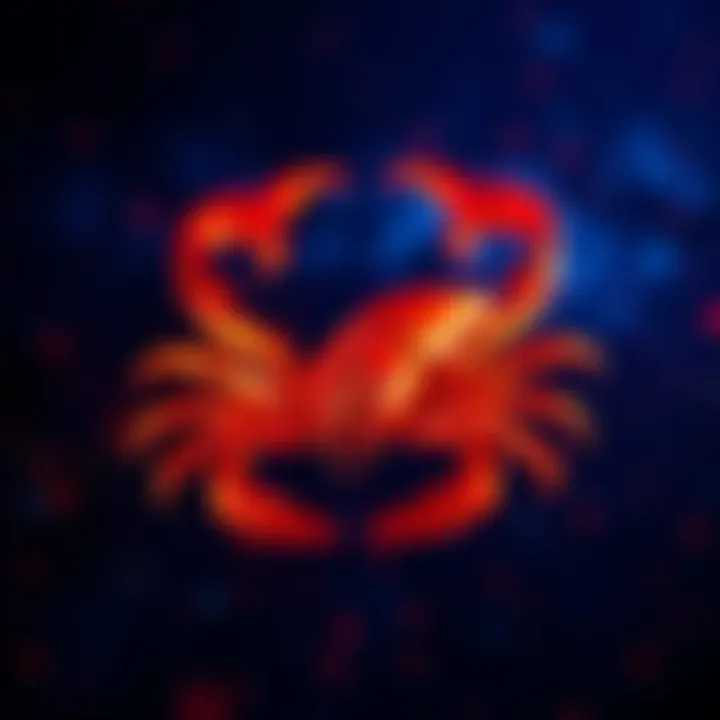 A close-up illustration of the Scorpio zodiac sign symbol with a starry background, representing the connection to personality traits and the INFJ type.