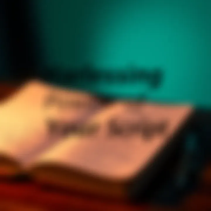 An open notebook with handwritten notes and a soft glow, symbolizing creativity and intention in scripting.