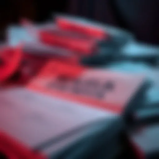 A pile of sealed court documents symbolizing hidden information and secrecy surrounding the Epstein case