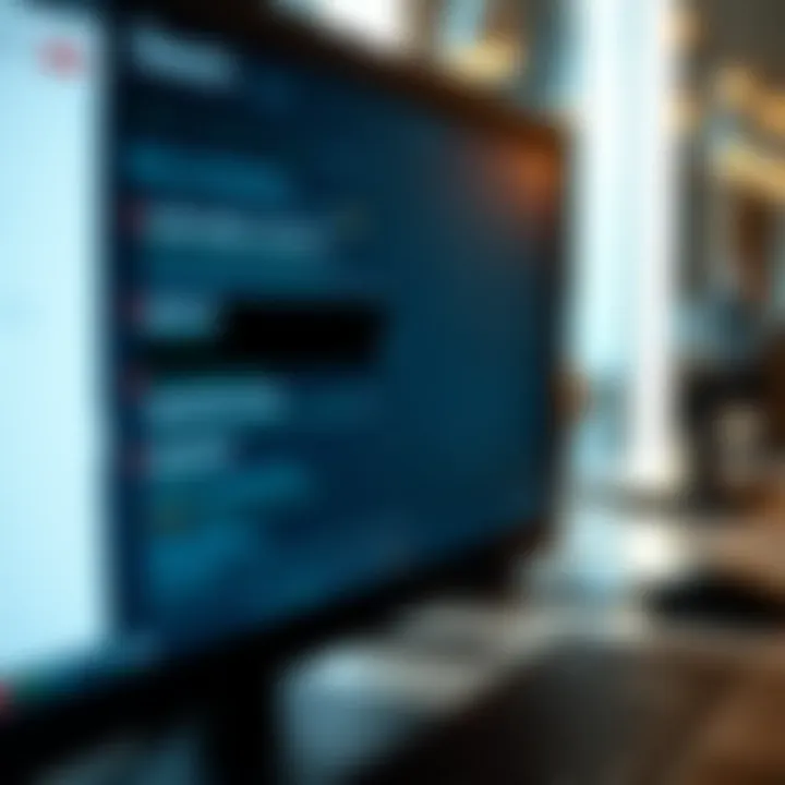 A computer screen displaying search results with some names blurred out, symbolizing efforts to manipulate online information.