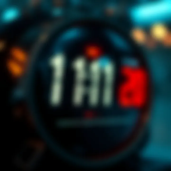 A close-up of a digital clock displaying the time 11:11 and 20:20, symbolizing special moments.