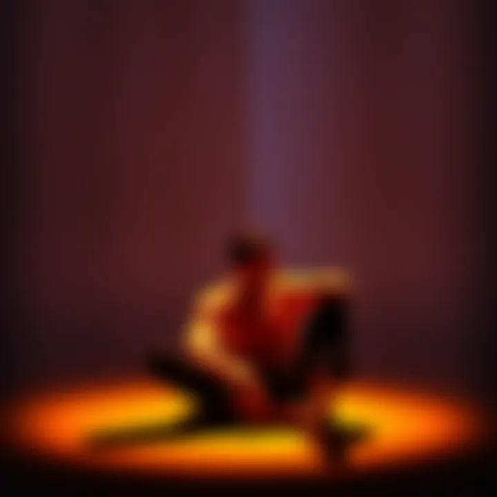 Individual with a thoughtful expression sits alone in a softly lit room, reflecting on personal challenges and growth.